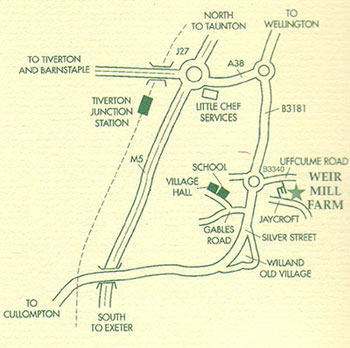 Cullompton map